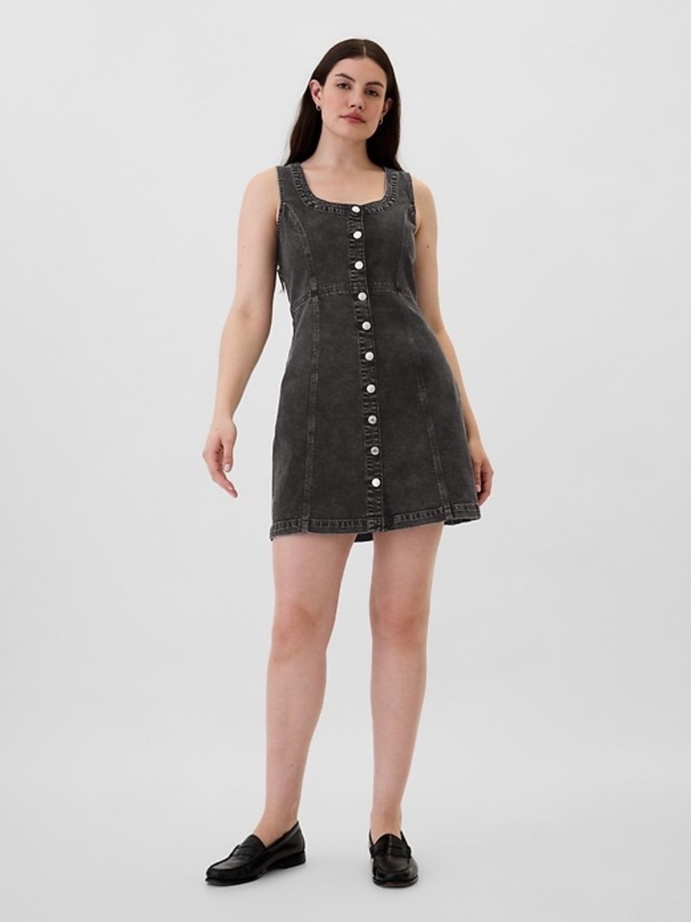 Gap denim mini dress